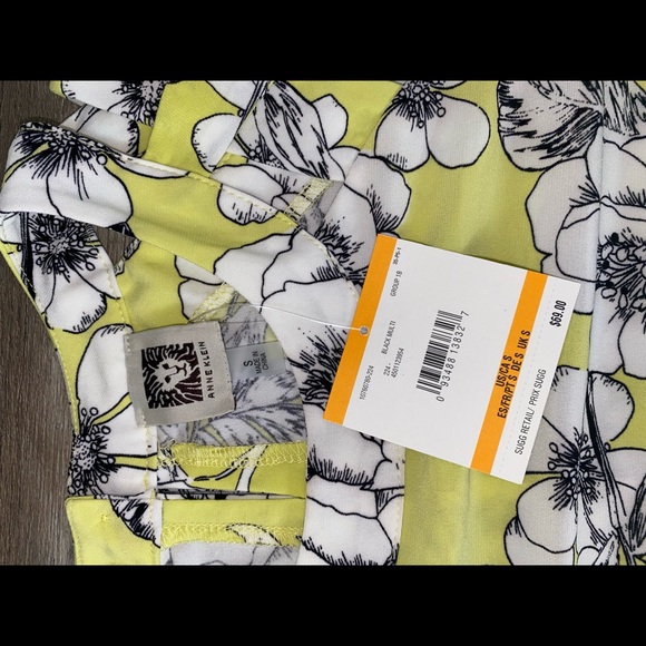 🔴Flash Sale NWT Anne Klein Foral Tunic Blouse - Picture 9 of 11